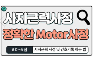 Motor 사정